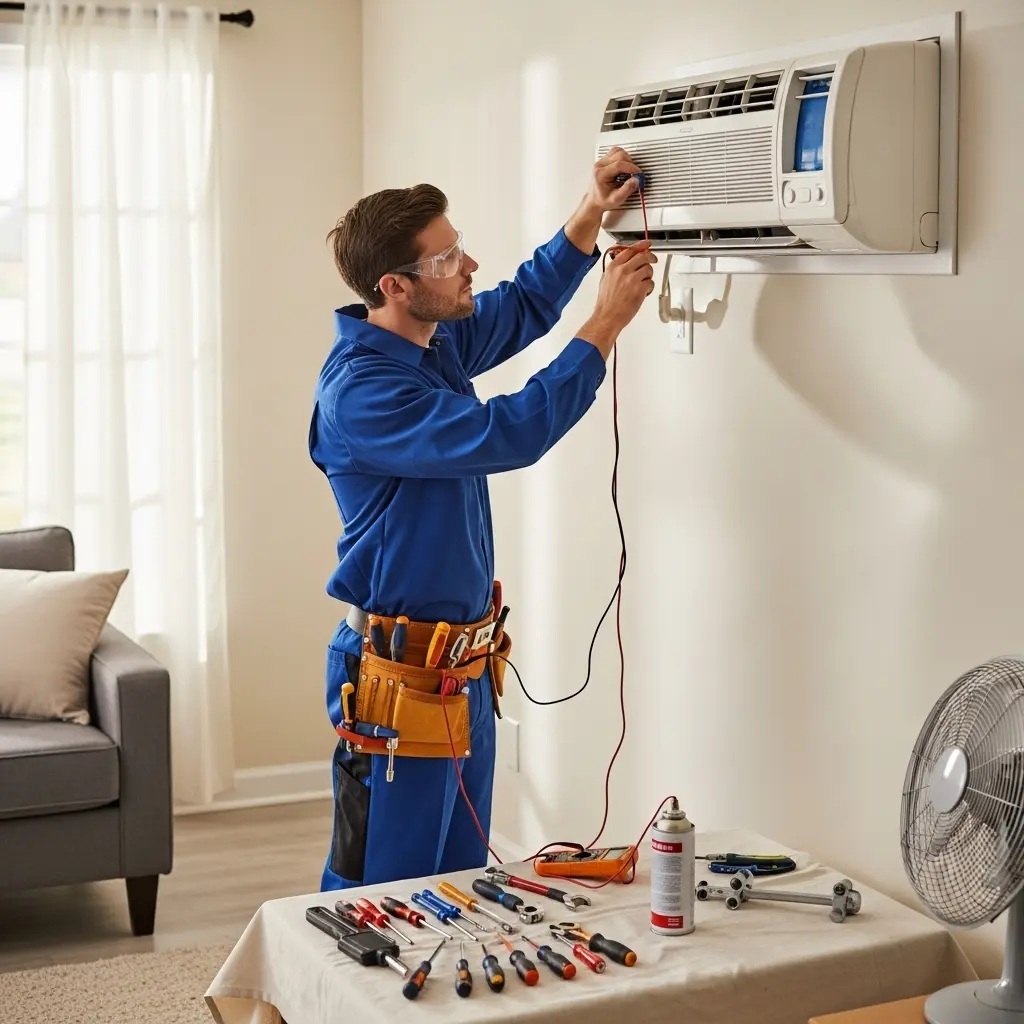 Zeytinburnu Daylux Daylux klima gaz dolumu ve bakım – Enerji verimliliği artırıldı. - Teknik servis örneği